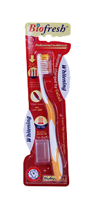 Toothbrush whitening orange